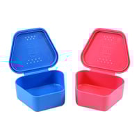 Pink/blue orthosis delivery case